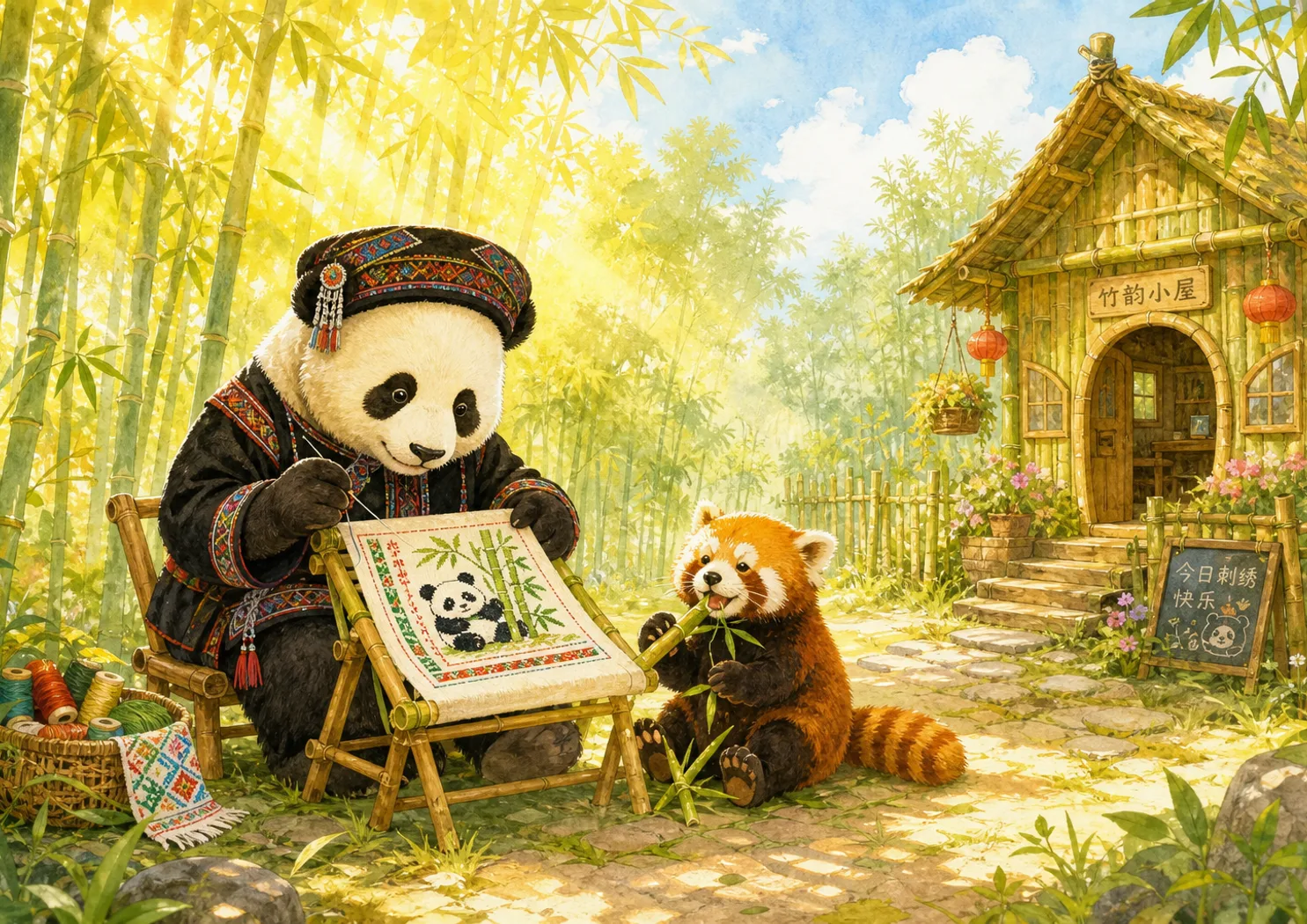 竹林慢时光