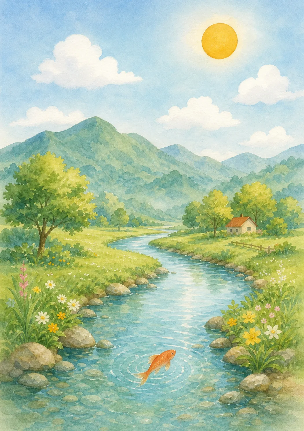 我的奇妙画作 晴朗的